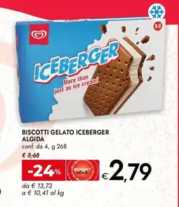 Bennet Biscotti gelato Iceberger offerta