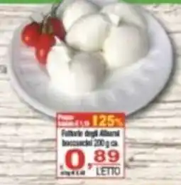 CTS Supermercati Fettuccine degli Albani bocconcini offerta