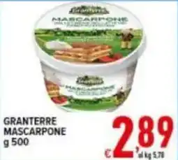 Iper Triscount Granterre mascarpone offerta