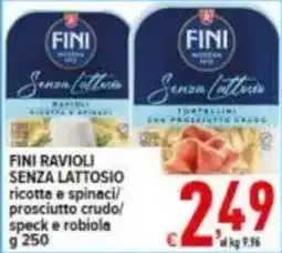 Iper Triscount FINI RAVIOLI SENZA LATTOSIO offerta
