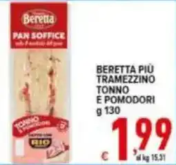 Iper Triscount Beretta pan soffice tonno e pomodori offerta