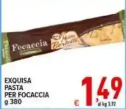 Iper Triscount Exquisa pasta per focaccia offerta