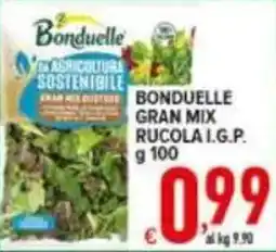 Iper Triscount Bonduelle gran mix rucola i.g.p. offerta