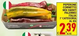 Iper Triscount Peperone cornetto mix sweet palermo offerta