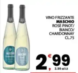 Despar Sicilia Vino frizzante Maschio offerta
