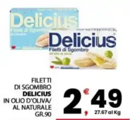 Despar Sicilia Filetti di Sgombro Delicius offerta