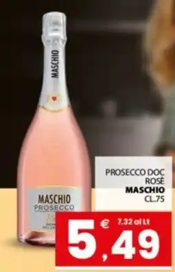 Despar Sicilia Prosecco Rosé Maschio offerta