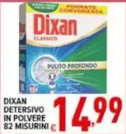 Iper Triscount Dixan detersivo in polvere offerta