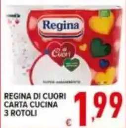Iper Triscount Regina carta cucina di cuori offerta