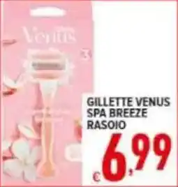 Iper Triscount Gillette Venus Spa Breeze Rasoi offerta