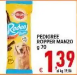 Iper Triscount Pedigree Ropper Manzo offerta