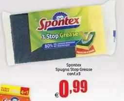 Elite Spontex Spugna Stop Grease offerta
