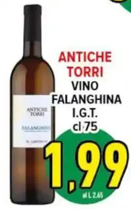 Iper Triscount Antiche Torri Vino Falanghina offerta