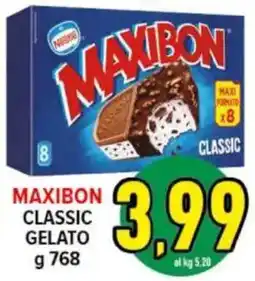 Iper Triscount Maxibon classic gelato offerta