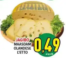 Iper Triscount Jagibo Maasdam Olandese offerta