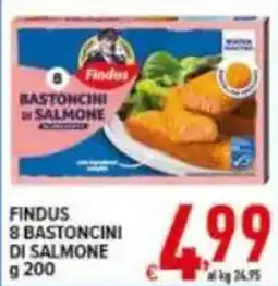 Iper Triscount Findus bastoncini di salmone offerta