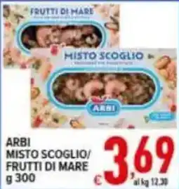 Iper Triscount Arbi misto scoglio/frutti di mare offerta