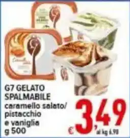 Iper Triscount G7 gelato spalmabile offerta