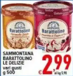Iper Triscount Sammontana Barattolino Le Delizie offerta