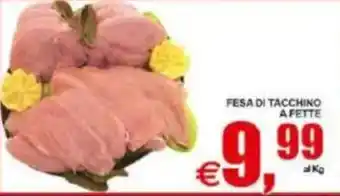 Fesa di tacchino a fette