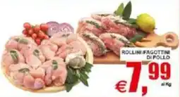 Pewex Rollini/fagottini di pollo offerta