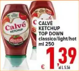 Iper Triscount Calvé ketchup offerta