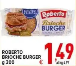Iper Triscount Roberto Brioche Burger offerta