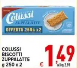 Iper Triscount Colussi biscotti zuppalatte offerta
