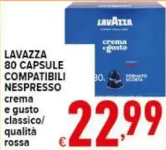 Lavazza crema e gusto classico/qualità rossa