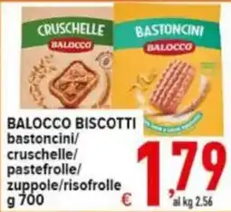 Iper Triscount Balocco biscotti offerta