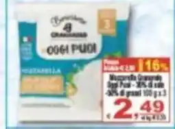 CTS Supermercati Mezzarella Granarolo offerta