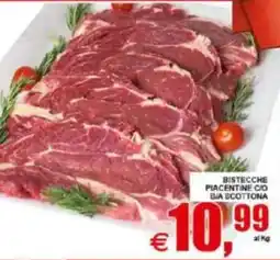 Pewex Bistecche piacentine cio b/a scottona offerta