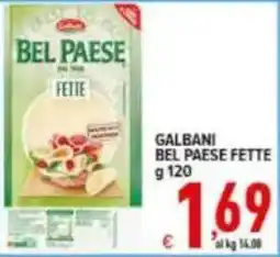 Iper Triscount Galbani Bel Paese Fette offerta