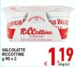 Iper Triscount Valcolatte Riccotine offerta