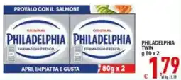 Iper Triscount Philadelphia formaggio fresco offerta
