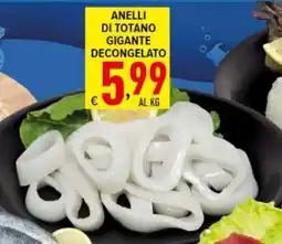 Iper Triscount Anelli di totano gigante offerta