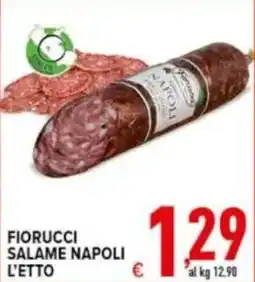 Iper Triscount Fiorucci salame napoli offerta