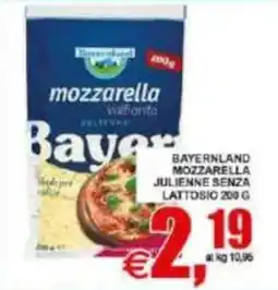 Pewex Mozzarella julienne senza lattosio Bayer offerta