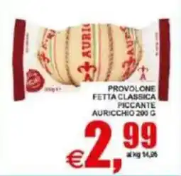 Pewex Provolone fetta classica piccante Auricchio offerta