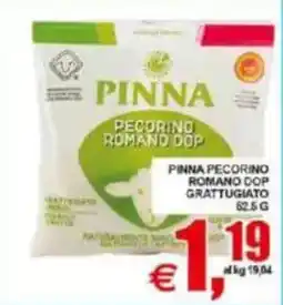 Pewex Pinna pecorino romano dop grattugiato offerta