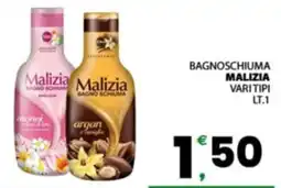Despar Sicilia Malizia bagno schiuma offerta