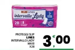 Despar Sicilia Proteggi slip Lines intervallo Lady offerta