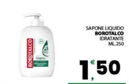 Despar Sicilia Sapone liquido Borotalco idratante offerta