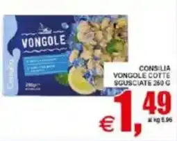 Pewex Consilia vongole cotte sgusciate offerta