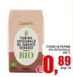 Pewex Consilia farina integrale di grano tenero bio offerta