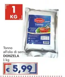 Italy Cash Tonno all'olio di semi Donzela offerta