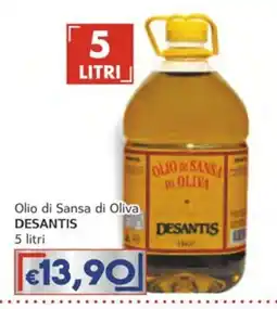 Italy Cash Olio di Sansa di Oliva Desantis offerta
