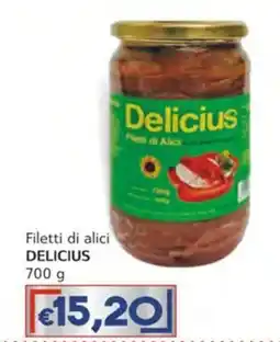 Italy Cash Filetti di alici Delicius offerta