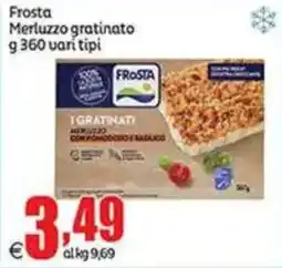 Elite Frosta Merluzzo gratinato offerta