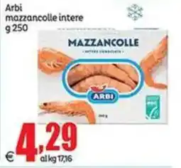 Elite Mazzancolle intere Arbi offerta